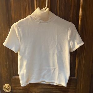 Zara Cream Turtleneck Sweater